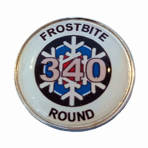 Frostbite Round standard badge